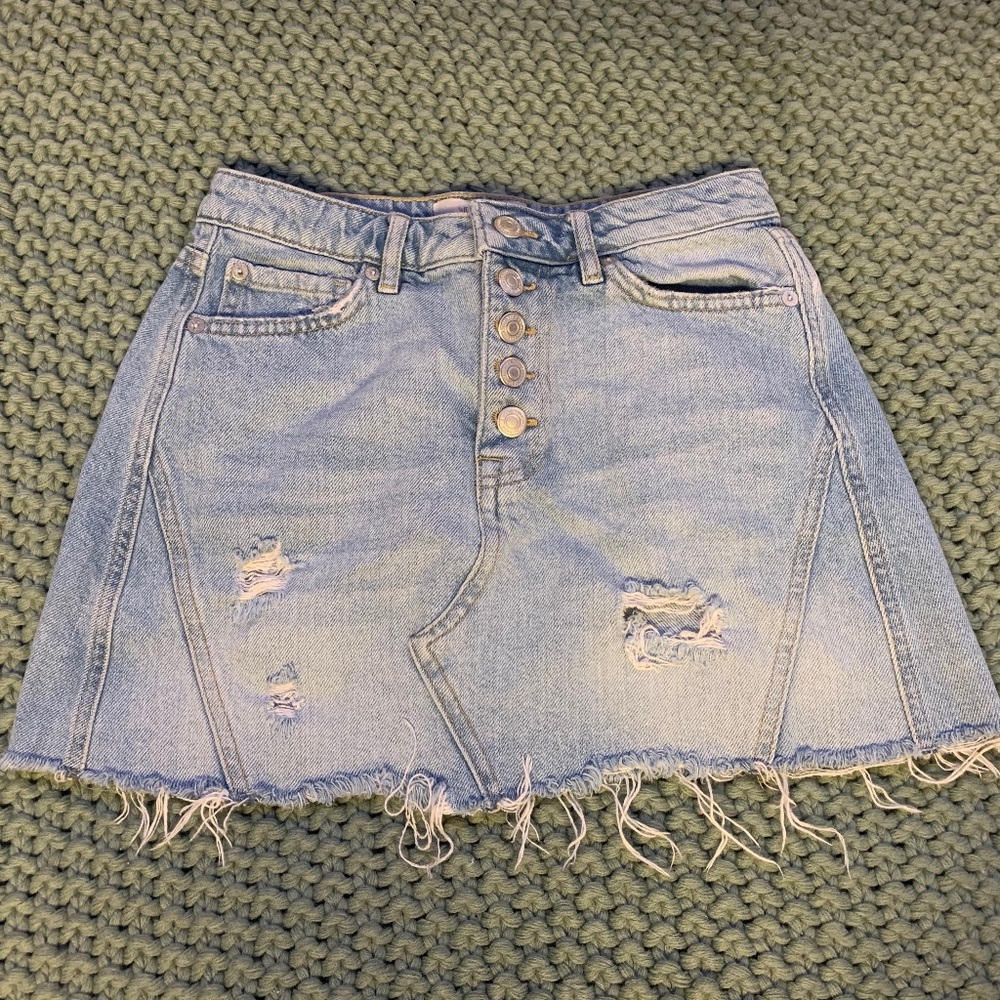 Denim skirt